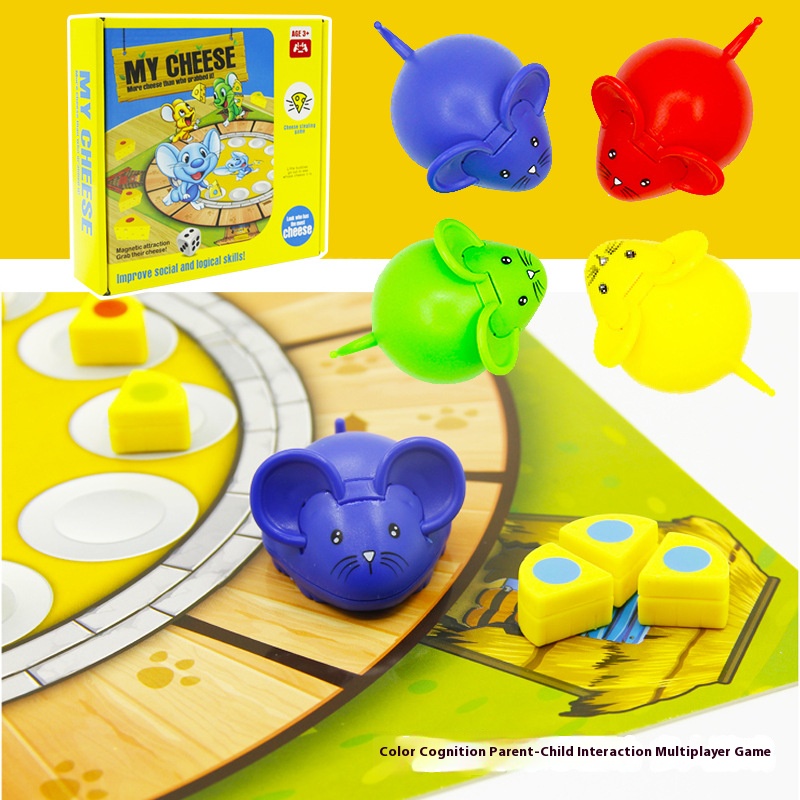 Board Game Multiplayer - Souris fromage enfants jeux de société