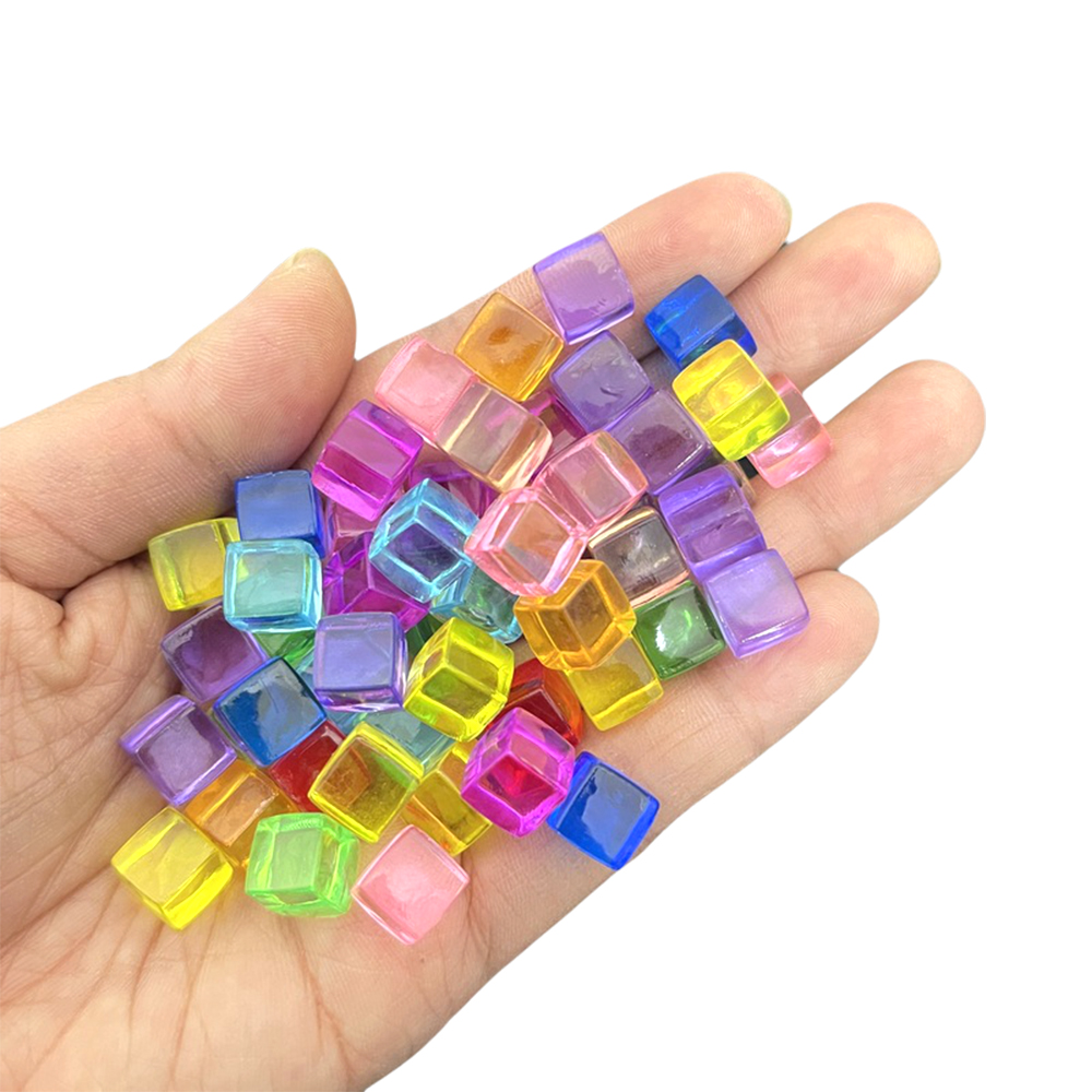 Board Game Bang - Cube d'angle carré Transparent de 8mm,