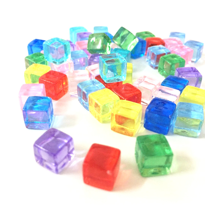 Board Game Bang - 50 pièces/ensemble 13 couleurs 8mm Transparent