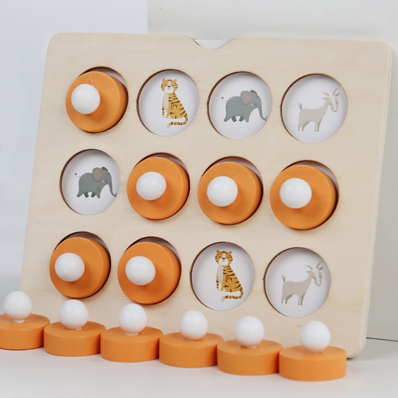 Board Game Oath - Jeu d'échecs Montessori, puzzle 3D en