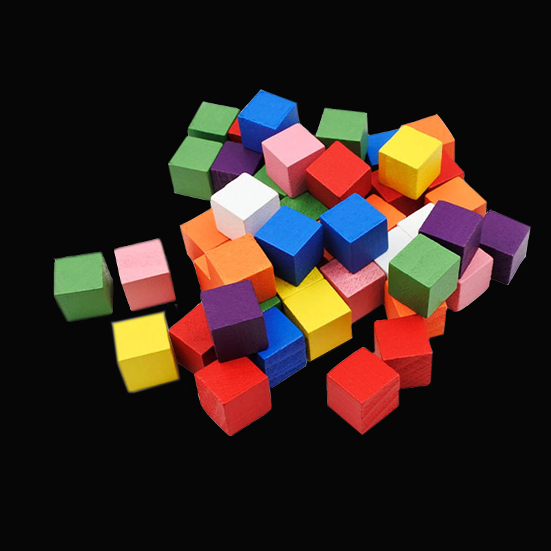 Board Game Bang - 100 pièces/lots 14 couleurs 10mm Cube