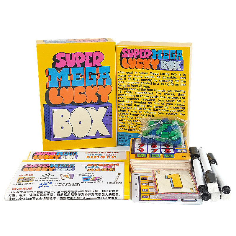 Super Mega Lucky Box, jeu de s - Board Game Box avis et prix