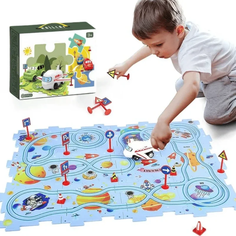 Puzzle éducatif pour enfants,  - Board Game Race Track avis et prix