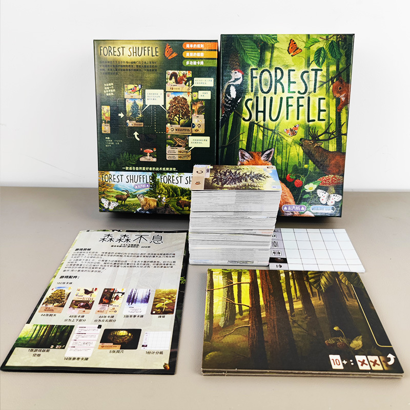 SHUFFLE Forêt sans fin, jeu de - Board Game Multiplayer avis et prix