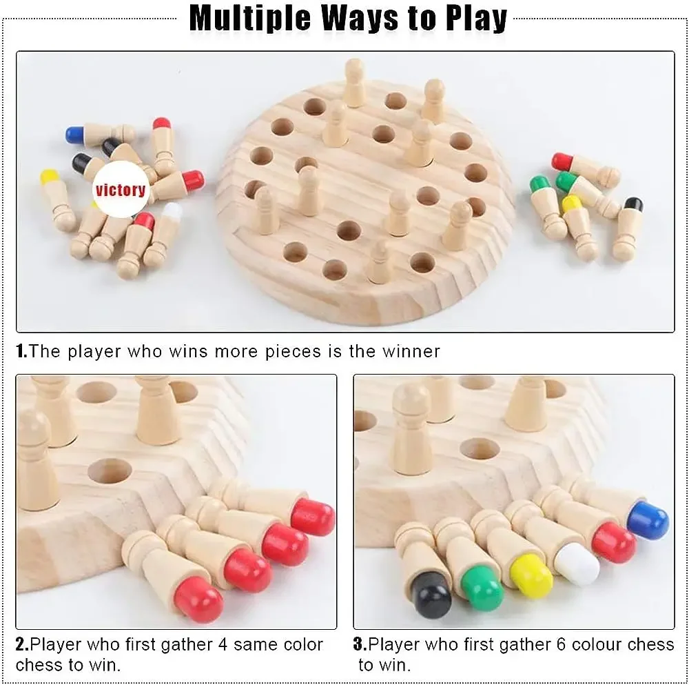1 pièce Jeu de mémoire en bois - Board Game Oath avis et prix