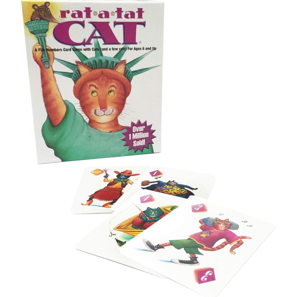 Rat A Tat Cat Fun Numbers, jeu - Board Game For 2 Players avis et prix