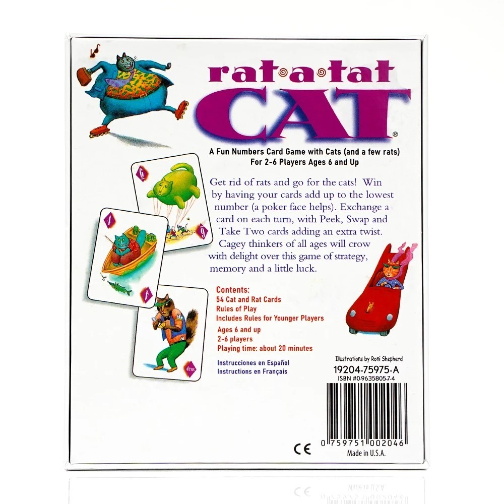 Rat A Tat Cat Fun Numbers, jeu - Board Game For 2 Players avis et prix