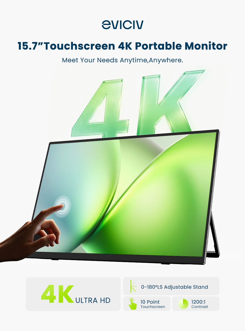 EVICIV 4K moniteur portable éc - Board Game Journal avis et prix