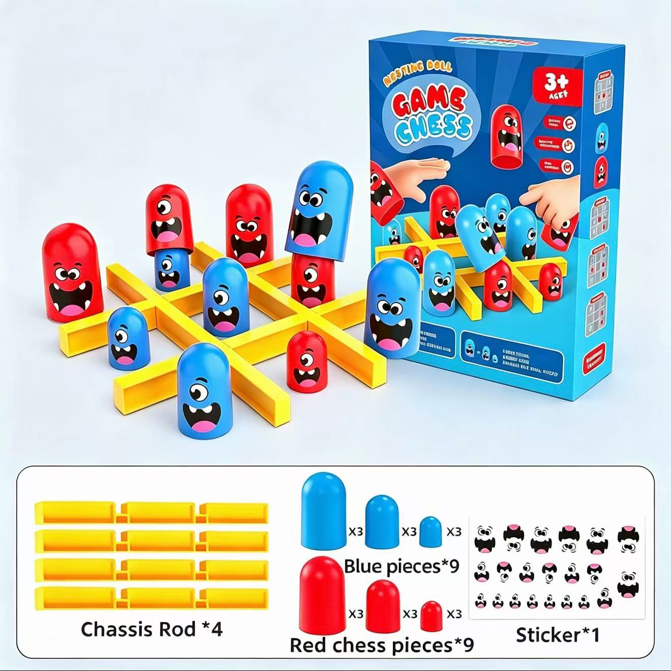 Jeu de société Tic-Tac-Toe ave - Board Game With Questions avis et prix