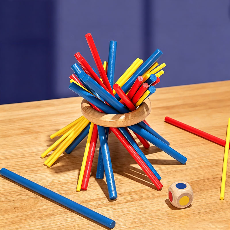 Jeu de bâtonnets en bois équil - Board Game Idea avis et prix