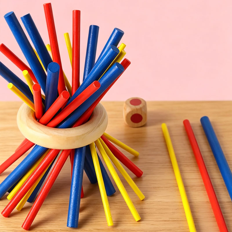 Jeu de bâtonnets en bois équil - Board Game Idea avis et prix